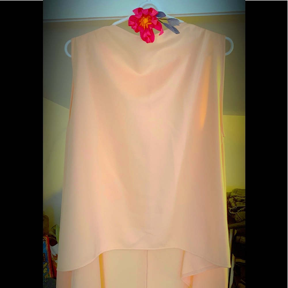 Bespoke Tunic with High-Low Hem.